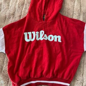 Wilson crop hoodie